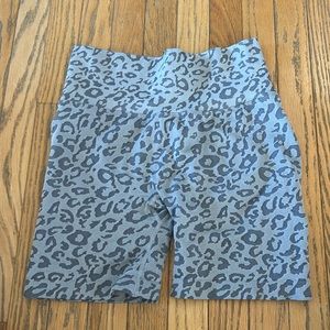SHEIN Cheetah Biker Shorts
